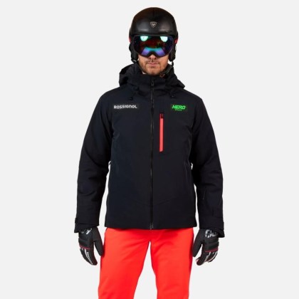 Rossignol HERO BLACKSIDE INSULATED JKT-BLACK-bunda