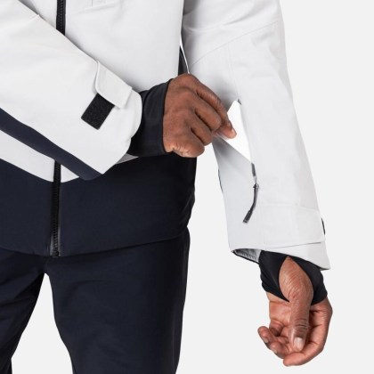 Rossignol HERO BLACKSIDE INSULATED JKT-SOFT GREY-bunda