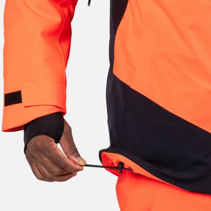 Rossignol HERO BLACKSIDE INSULATED JKT-NEON RED-bunda