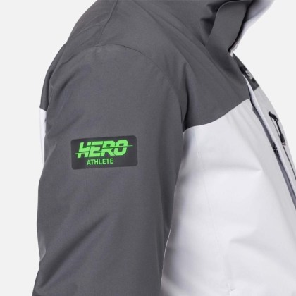 Rossignol HERO VELIKA INSULATED JKT-SOFT GREY-bunda