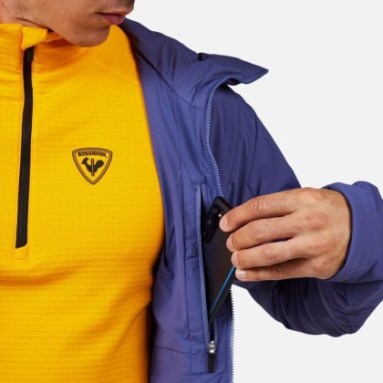 Rossignol OPSIDE HOODIE JKT-FUTURE BLUE-bunda