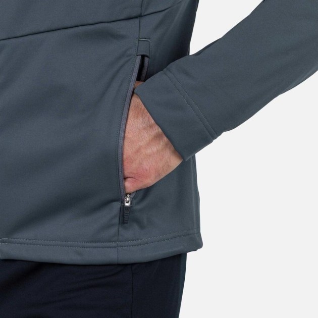 Rossignol GENETYS HOOD JKT-ONYX GREY-bunda