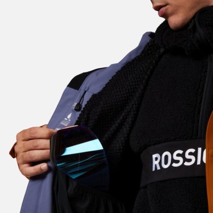 Rossignol DESAFIO 2L SHELL JKT-TRUE NIGHT BLUE-bunda