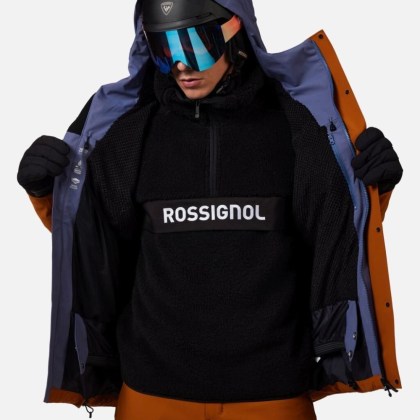 Rossignol DESAFIO 2L SHELL JKT-TRUE NIGHT BLUE-bunda