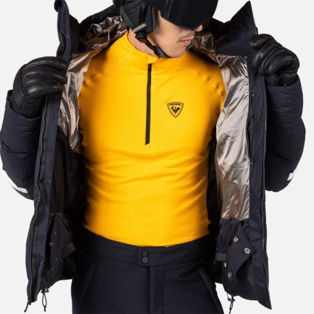 Rossignol DAILLE DOWN JKT-BLACK-bunda