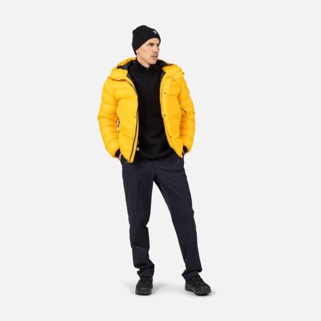 Rossignol ARETU DOWN HOODIE JKT-SAFFRON YLW-bunda