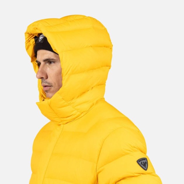Rossignol ARETU DOWN HOODIE JKT-SAFFRON YLW-bunda