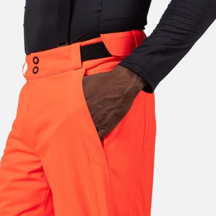 Rossignol HERO BLACKSIDE INSULATED PANT-NEON RED-kalhoty
