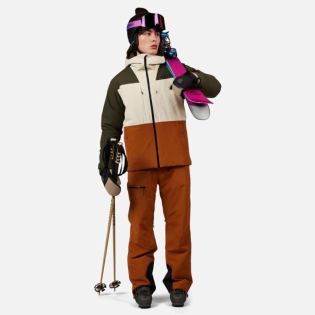 Rossignol OUTERLIMITS INSULATED BIB-GLAZED GINGER-kalhoty