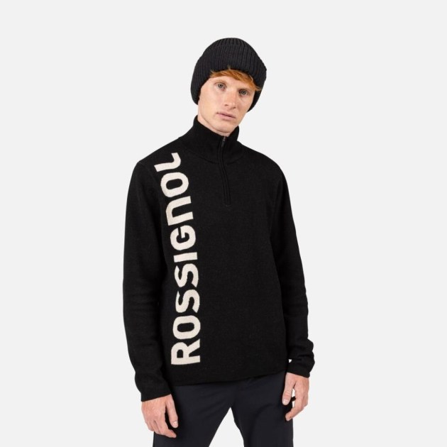 Rossignol SIGNATURE HZ SWEATER-BLACK-triko