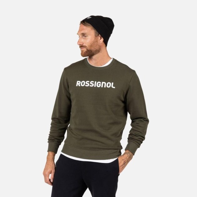 Rossignol PRARION CN SWEATSHIRT-OLIVE SHADOW-mikina