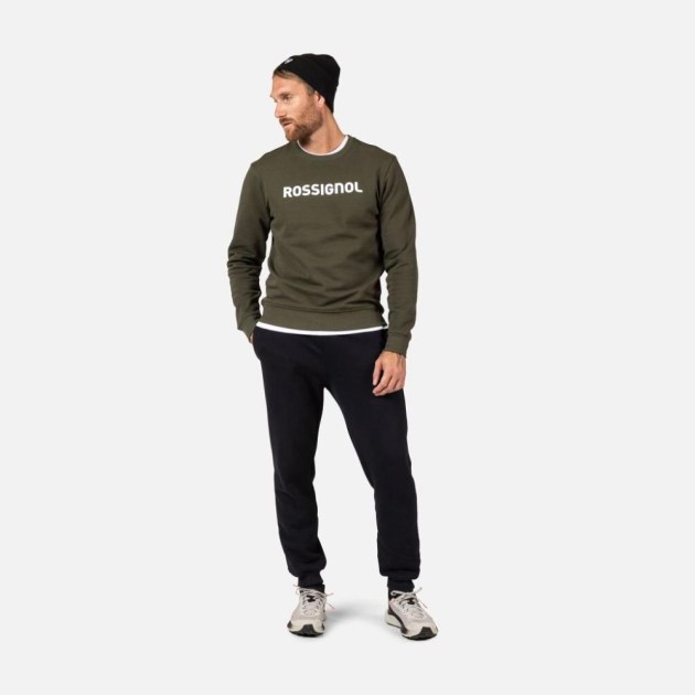 Rossignol PRARION CN SWEATSHIRT-OLIVE SHADOW-mikina