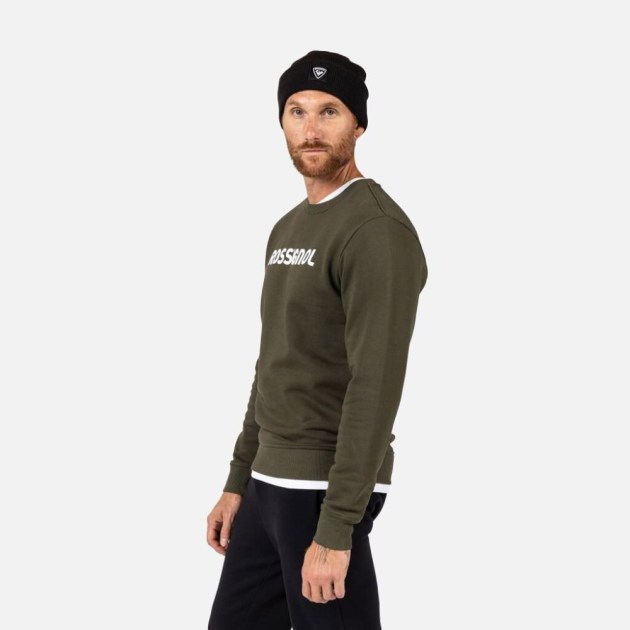 Rossignol PRARION CN SWEATSHIRT-OLIVE SHADOW-mikina