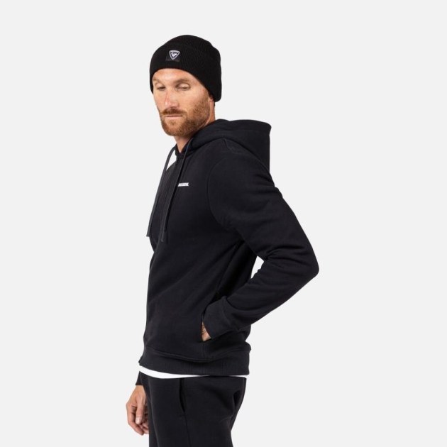 Rossignol PRESSET FZH SWEATSHIRT-BLACK-mikina