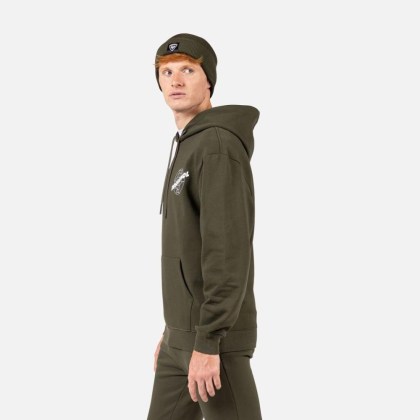 Rossignol WATERFALL H RELAX SWEATSHIRT-OLIVE SHADOW-mikina