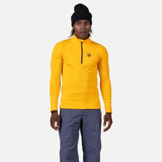 Rossignol BLACKSIDE FLEECE HZ-SAFFRON YLW-mikina