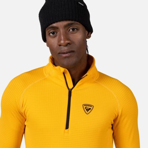 Rossignol BLACKSIDE FLEECE HZ-SAFFRON YLW-mikina