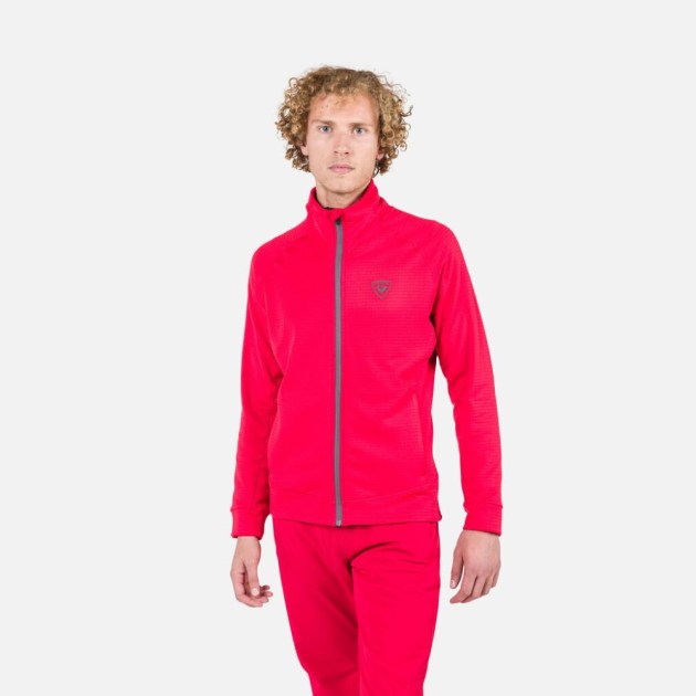 Rossignol BLACKSIDE FLEECE FZ-SPORTS RED-mikina