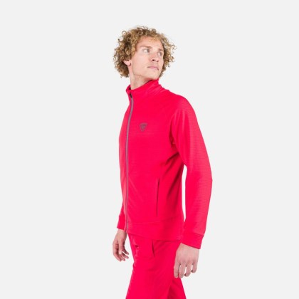 Rossignol BLACKSIDE FLEECE FZ-SPORTS RED-mikina