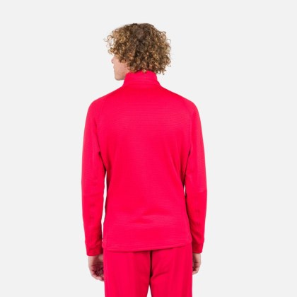 Rossignol BLACKSIDE FLEECE FZ-SPORTS RED-mikina