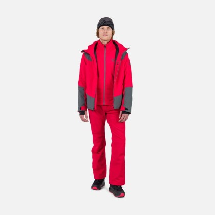 Rossignol BLACKSIDE FLEECE FZ-SPORTS RED-mikina
