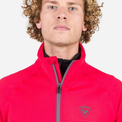 Rossignol BLACKSIDE FLEECE FZ-SPORTS RED-mikina