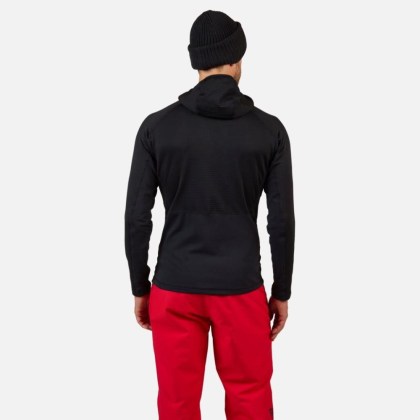 Rossignol BLACKSIDE MIX FZH FLEECE-BLACK-mikina