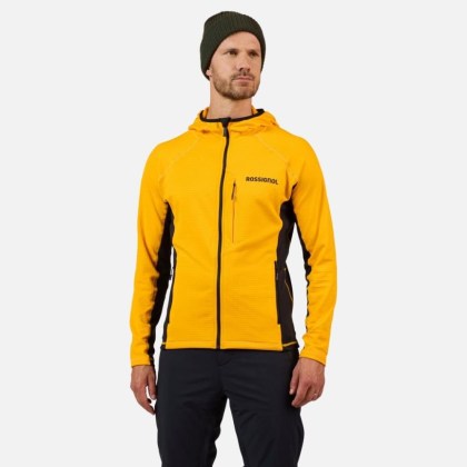 Rossignol BLACKSIDE MIX FZH FLEECE-SAFFRON YLW-mikina