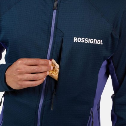 Rossignol BLACKSIDE MIX FZH FLEECE-DARK NAVY-mikina