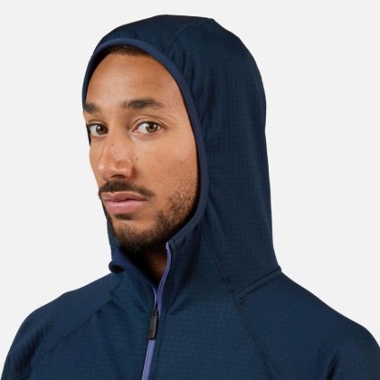 Rossignol BLACKSIDE MIX FZH FLEECE-DARK NAVY-mikina
