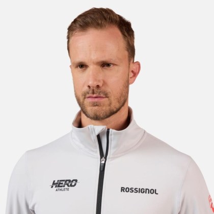 Rossignol HERO MID LAYER STRETCH JKT-SOFT GREY-mikina