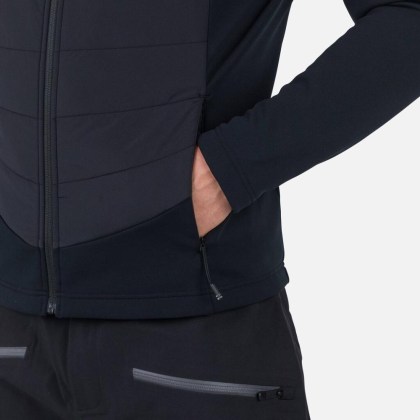 Rossignol CLASSIQUE HYBRID CLIM FZ-BLACK-mikina