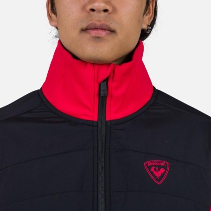 Rossignol CLASSIQUE HYBRID CLIM FZ-SPORTS RED-mikina