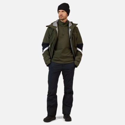 Rossignol MID LAYER STRETCH HZ-OLIVE SHADOW-mikina