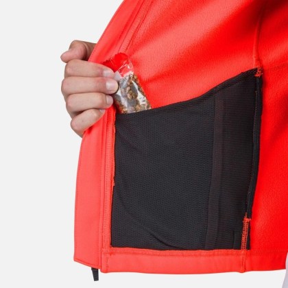 Rossignol NEW HERO CLASSIQUE CLIM-NEON RED-mikina