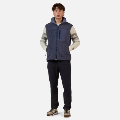 Rossignol ALLTRACK SHERPA VEST-TRUE NIGHT BLUE-mikina