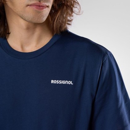 Rossignol PRESSET TEE-DARK NAVY-triko