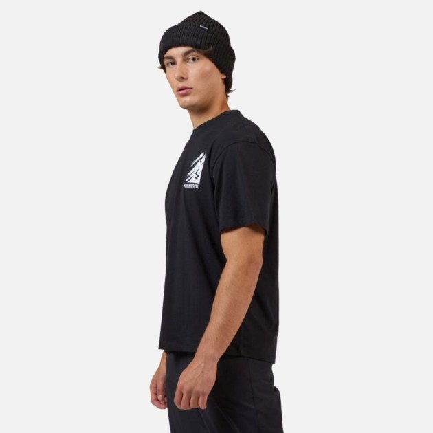 Rossignol WATERFALL RELAX TEE-BLACK-triko