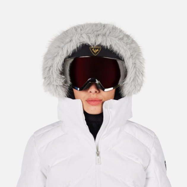 Rossignol W STACI INSULATED JKT-WHITE-bunda