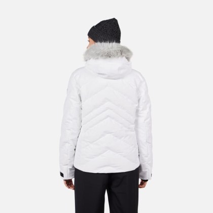 Rossignol W STACI INSULATED JKT-WHITE-bunda