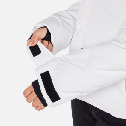 Rossignol W STACI INSULATED JKT-WHITE-bunda