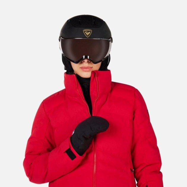 Rossignol W STACI INSULATED JKT-RUBY RED-bunda