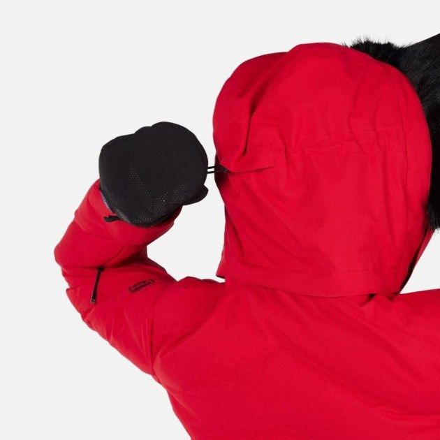 Rossignol W STACI INSULATED JKT-RUBY RED-bunda