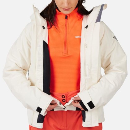 Rossignol W ROCHRUN NL INSULATED JKT-NATURE WHITE-bunda