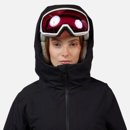 Rossignol W ROCHRUN INSULATED JKT-BLACK-bunda
