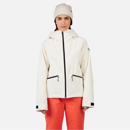 Rossignol W ROCHRUN INSULATED JKT-NATURE WHITE-bunda
