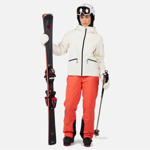 Rossignol W ROCHRUN INSULATED JKT-NATURE WHITE-bunda