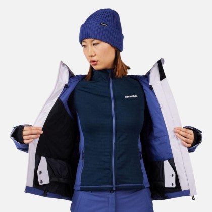 Rossignol W ROCHRUN INSULATED JKT-GALACTIC LILAC-bunda