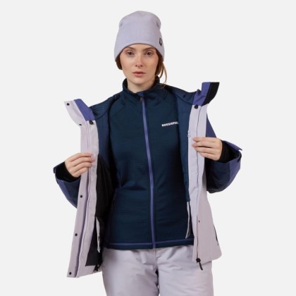 Rossignol W VELIKA INSULATED JKT-GALACTIC LILAC-bunda