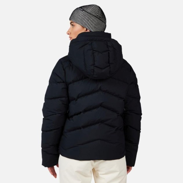 Rossignol W WISPILE RIPSTOP DOWN JKT-BLACK-bunda